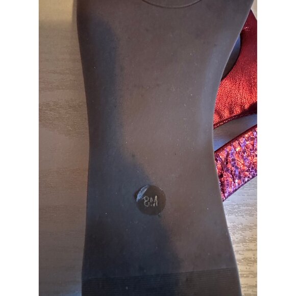 Tory Burch Metallic Pink “Cameron” Thong - Picture 4 of 5